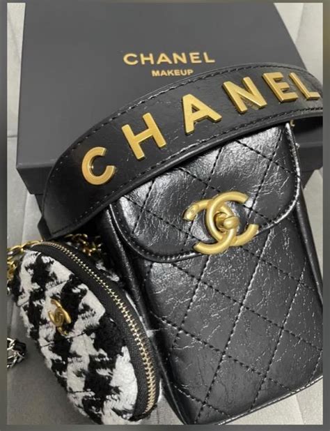 chanel beauty brush bag|Chanel makeup bag vip gift.